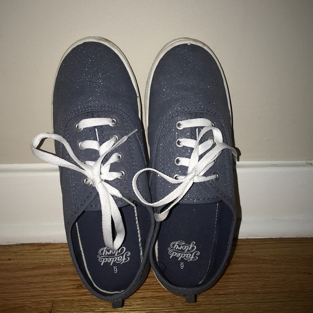 Faded Glory Sparkling Blue Shoes
